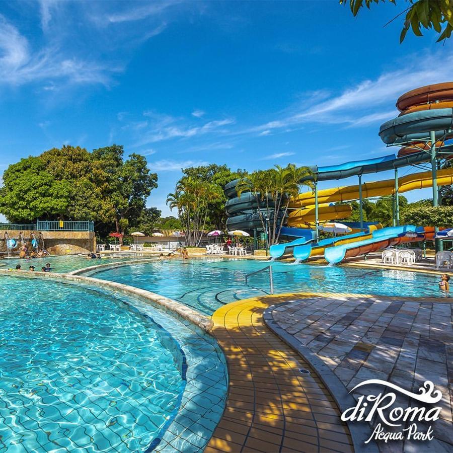 Diroma Resort Internacional Incluso 1 Acesso Ao Acqua Park Vulcao Caldas Novas Kültér fotó