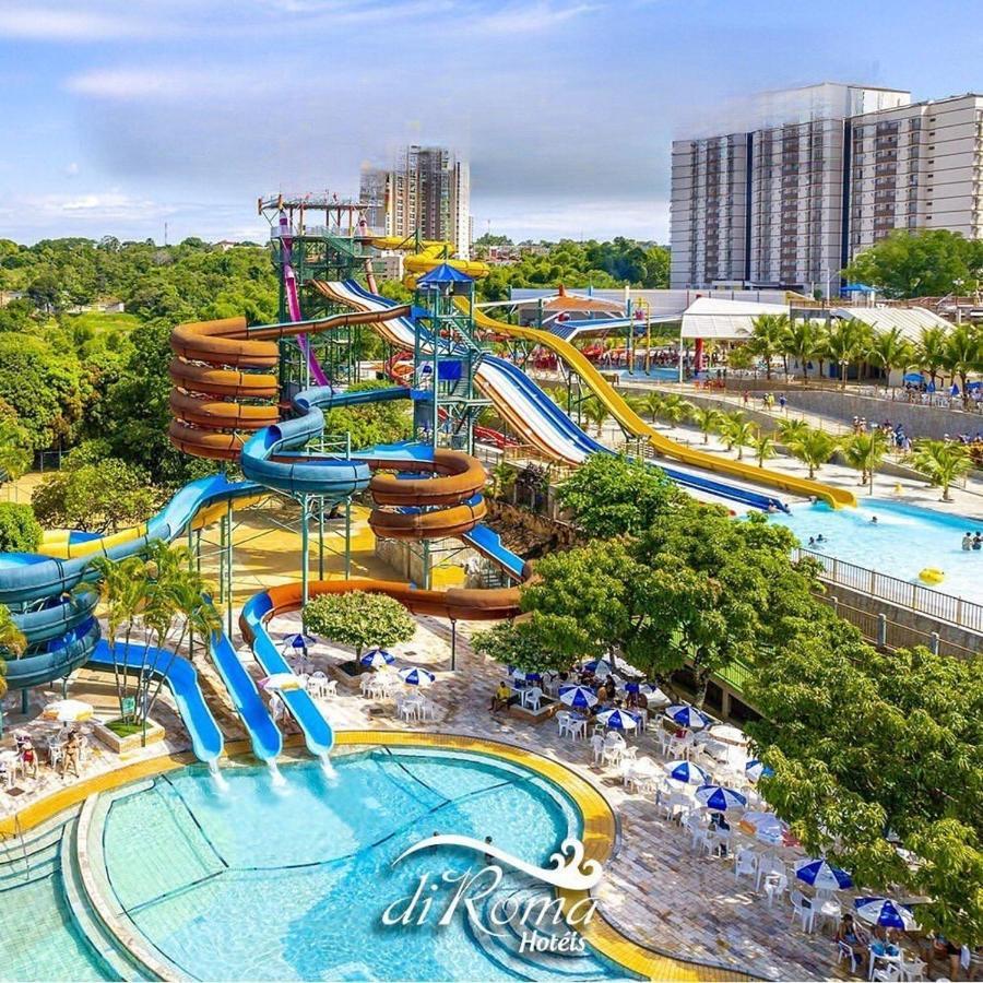 Diroma Resort Internacional Incluso 1 Acesso Ao Acqua Park Vulcao Caldas Novas Kültér fotó