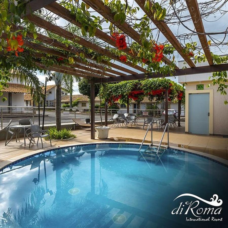 Diroma Resort Internacional Incluso 1 Acesso Ao Acqua Park Vulcao Caldas Novas Kültér fotó