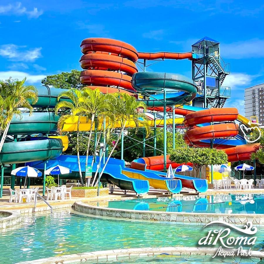 Diroma Resort Internacional Incluso 1 Acesso Ao Acqua Park Vulcao Caldas Novas Kültér fotó